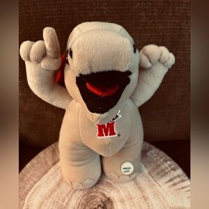 RARE University of Maryland Terrapins Mascot Turtle Musical Fight Song Plush